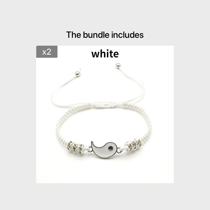 Yin Yang Taichi Adjustable Bracelet