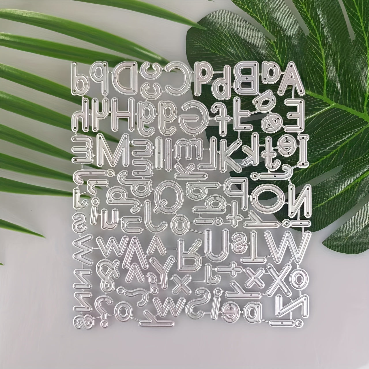 1pc English Letters Metal Cutting Die DIY Card Scrapbook Diary Decoration