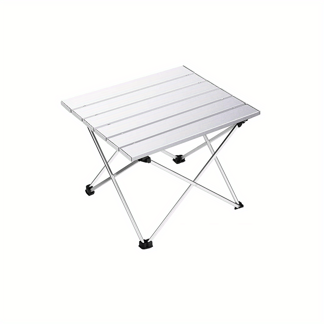Portable Folding Aluminum Camping Table + Storage Bag