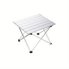 Portable Folding Aluminum Camping Table + Storage Bag