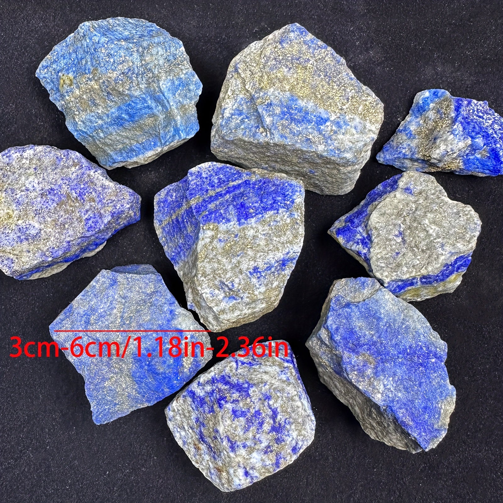 Natural Lapis Lazuli Rough Aroma Stone - Fish Tank Decor