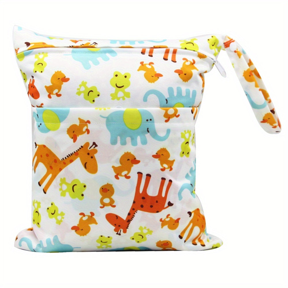 Reusable Wet Dry Bag for Baby Cloth Diapers Breast Pump Beach Pool Gym