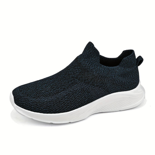 Men's Mesh Slip-On Sneakers for Outdoor Spring and Summer