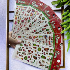 Christmas Stickers for Water Bottle Luggage