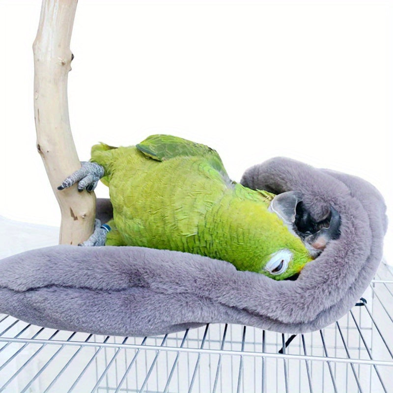 Bird Buddy Fleece Blanket for Parrot Cage - Cozy Bird Bed Warmer