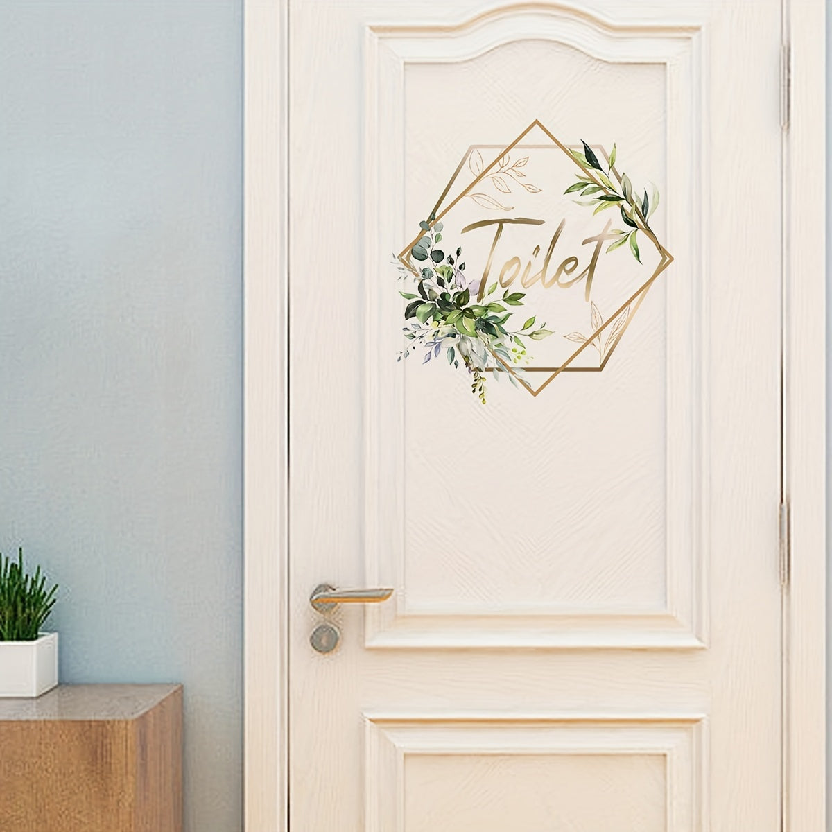 Floral Butterfly Wall Sticker Self Adhesive Waterproof