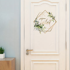 Floral Butterfly Wall Sticker Self Adhesive Waterproof