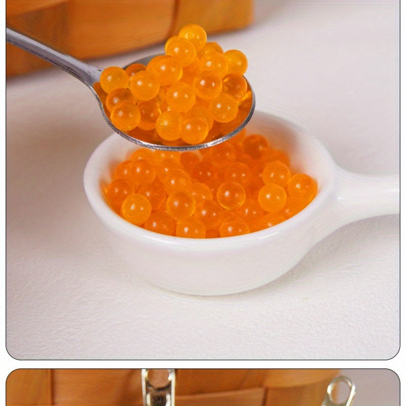 10pcs Simulated Caviar Models for DIY Crafts Appetizer Displays Themed