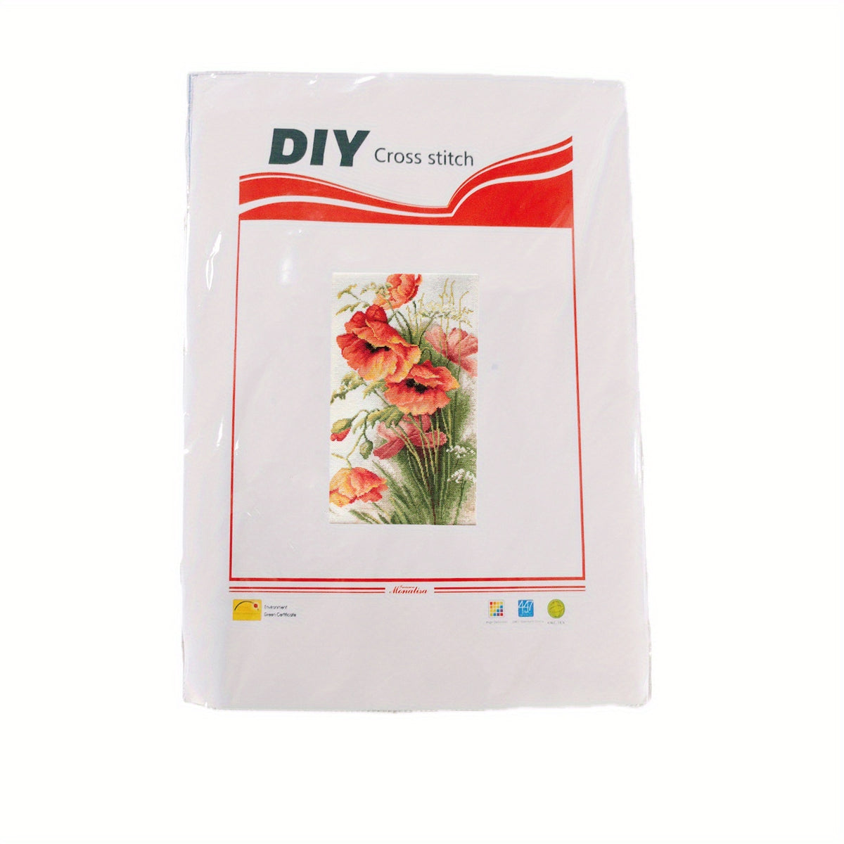 1pc Embroidery Kit Cross Stitch For Adults Corn Poppy Patterns