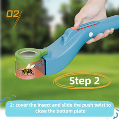 LED Insect Catcher Observer w/ 5X Magnifying Toy