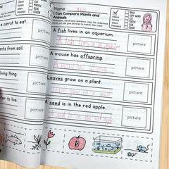 Kids Activity Book with Observation Checklists & Writing Prompts
