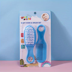 Baby Head Care Comb Brush Set for Massage