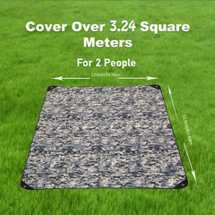 82x69in Heavy Duty Camping Heat Insulation Space Blanket Reusable