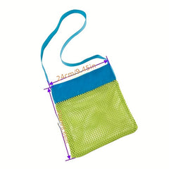 Kids Sand Away Portable Mesh Bag Beach Towels Storage Bag