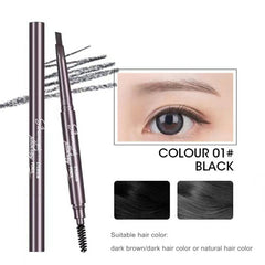 Double Headed Eyebrow Pencil Soft Textured Waterproof Eyebrow Pen