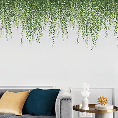 1pc Long Green Vine Decorative Sticker DIY Set