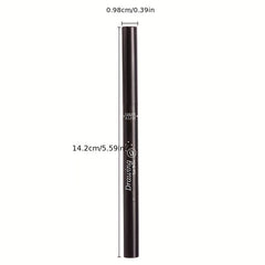 Double Ended Eyebrow Pencil Triangular Tip Easy Applying Eyebrow Shaping Pen