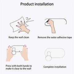 4pc Stainless Steel Bathroom Accessories Set Towel Bar Ring Holder Hooks