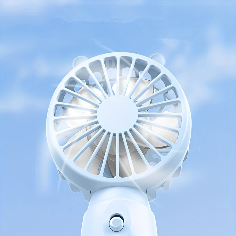 Handheld Small Fan Portable Mini Fan Pocket Fan With Desktop