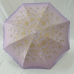 Floral Lace Manual Umbrella Princess Women's UV Protection