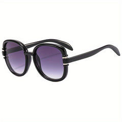 Cat Eye Sunglasses Women Men Block Glasses Gradient Lens UV400