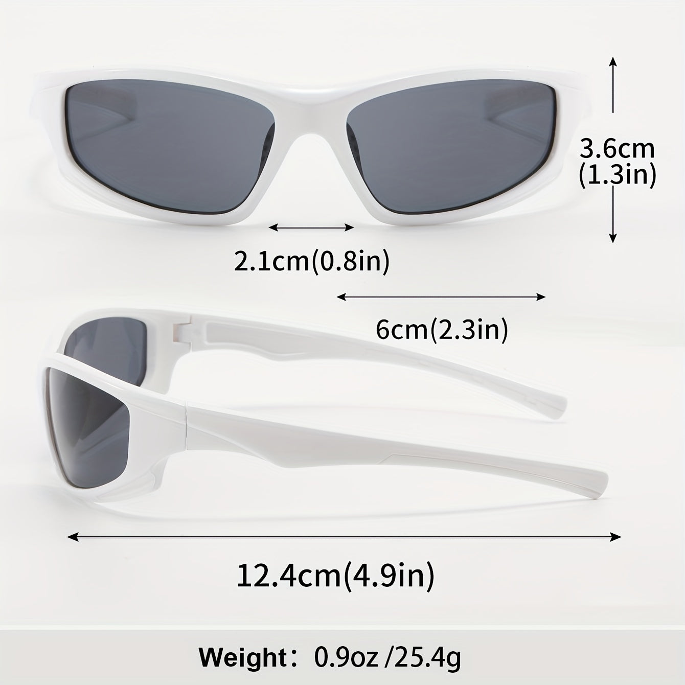 3 Pairs Men's UV Resistant Small Frame Sunglasses for Outdoor Travel