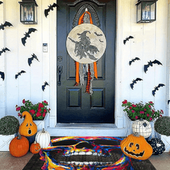 Halloween Skeleton Head Floor Mat Colorful Anti-Slip Carpet