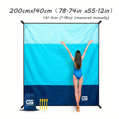GAIVOTA Portable Waterproof Beach Blanket
