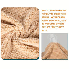 Large Bath Towel for Camping Diving Swimming, 90x35in, Thick Beach Towel