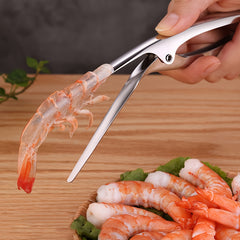 Stainless Steel Shrimp and Prawn Peeler 8 Inch Kitchen Tool