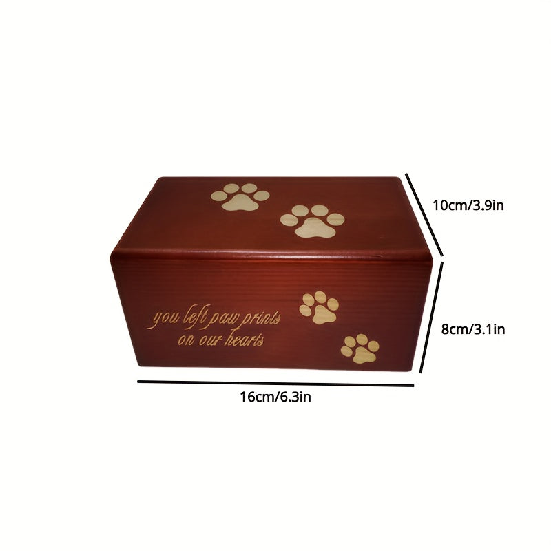 Pet Memorial Keepsake Urn for Cat & Dog Ashes