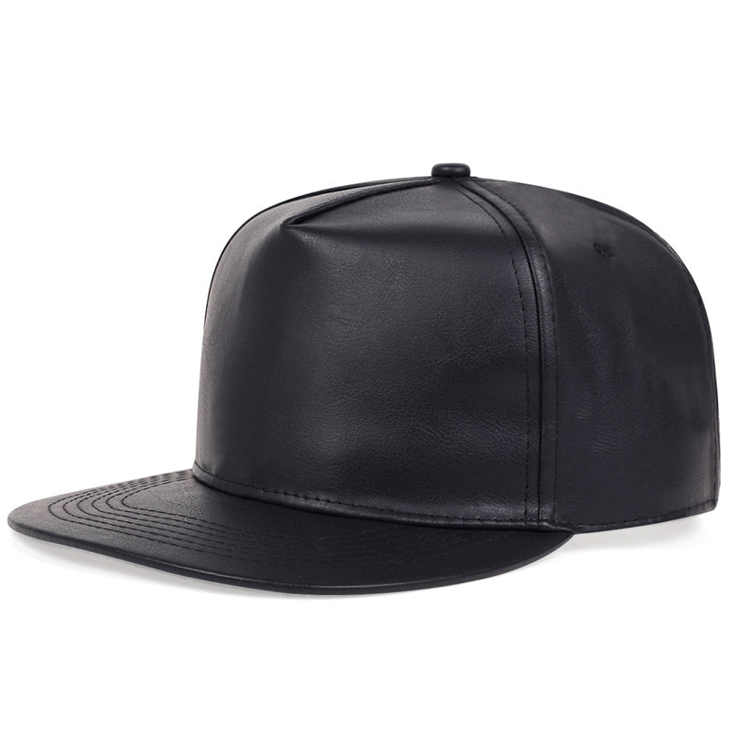 Men's PU Leather Hip Hop Baseball Cap