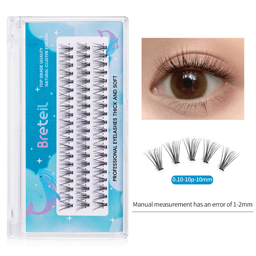 60 Thick & Curl Fishtail Individual False Eyelashes