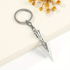 Small Rapier Metal Keychain for Men Backpack
