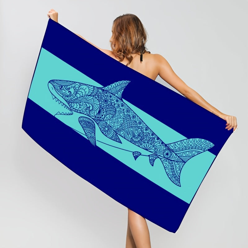 Microfiber Beach Towel Soft Absorbent Sandproof