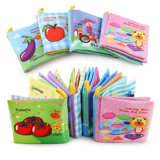 Baby's English Cognition Book Sound Paper for Learning Fun
