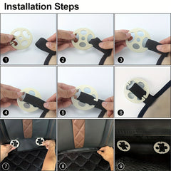 3pcs Universal Car Seat Cover Plush Breathable Warm Cushion