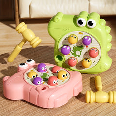 Crocodile Shaped Knocking Toy Set for Kids - Birthday & Halloween Necessity