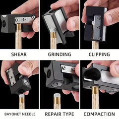 8 in 1 Billiards Resin Pool Cue Tip Repairer Pool Cue Tips Shaper