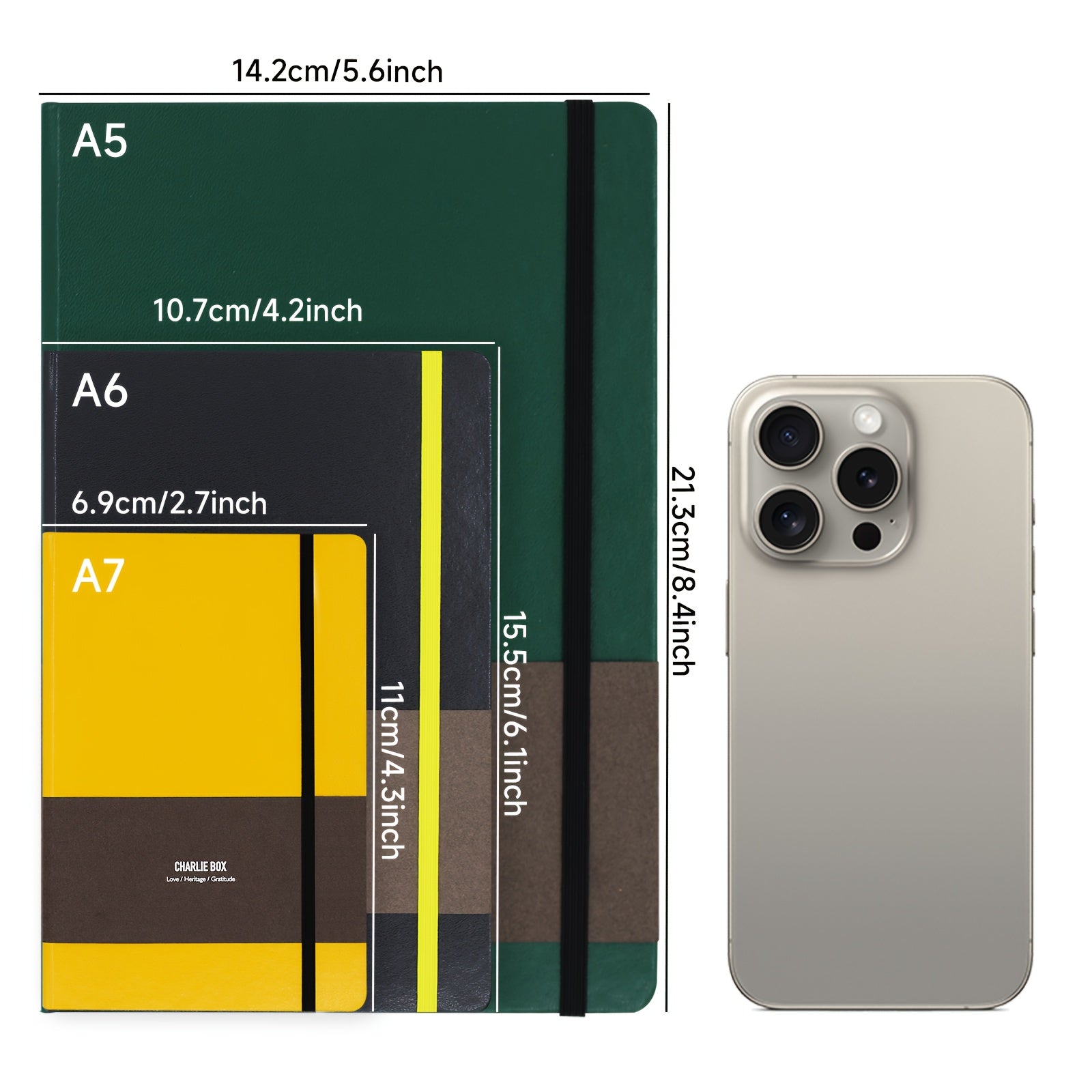 Dot Matrix 3-in-1 Travel Planner Portable Notebook
