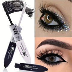 Double Ended & 3D Fiber Mascara Waterproof Lengthening & Volumizing