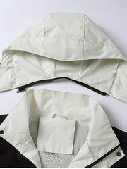 Men's Lightweight Waterproof Windbreaker Jacket Regular Fit Coat