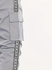 Men's Cargo Pants with Flap Pockets Straight Leg