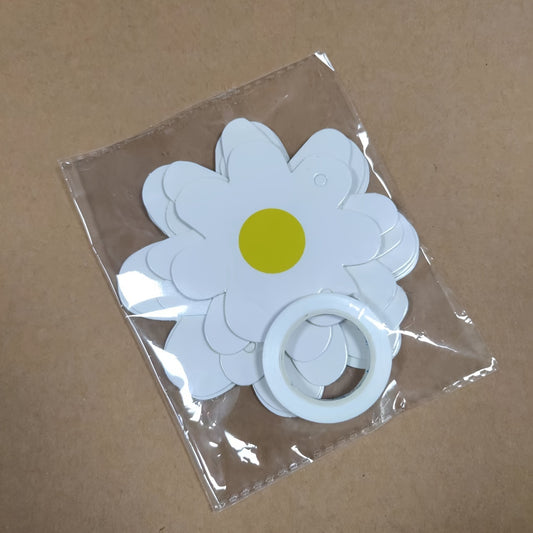 Daisy Bohemian Banner Party Decoration