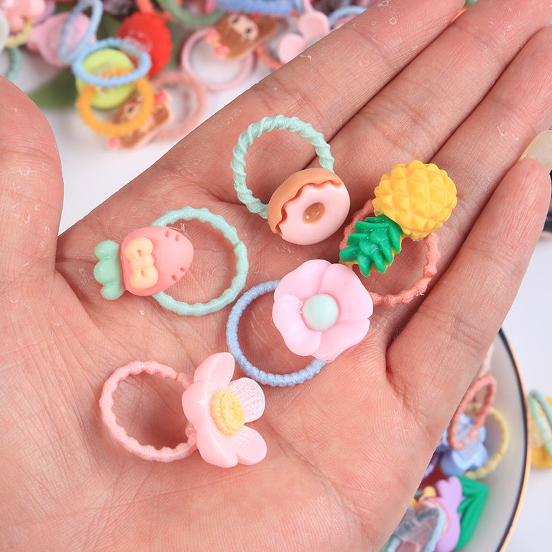 Cartoon Hair Rope for Girls Baby Hair Accessories
