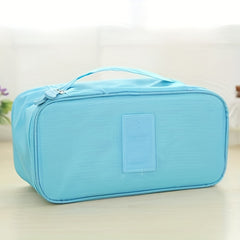 Travel Bra & Panty Organizer Portable Underwear Zipper Storage Bag