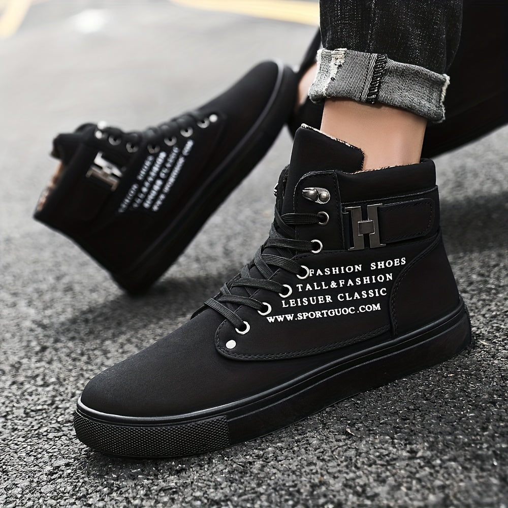 Men's Retro High Top Canvas Shoes