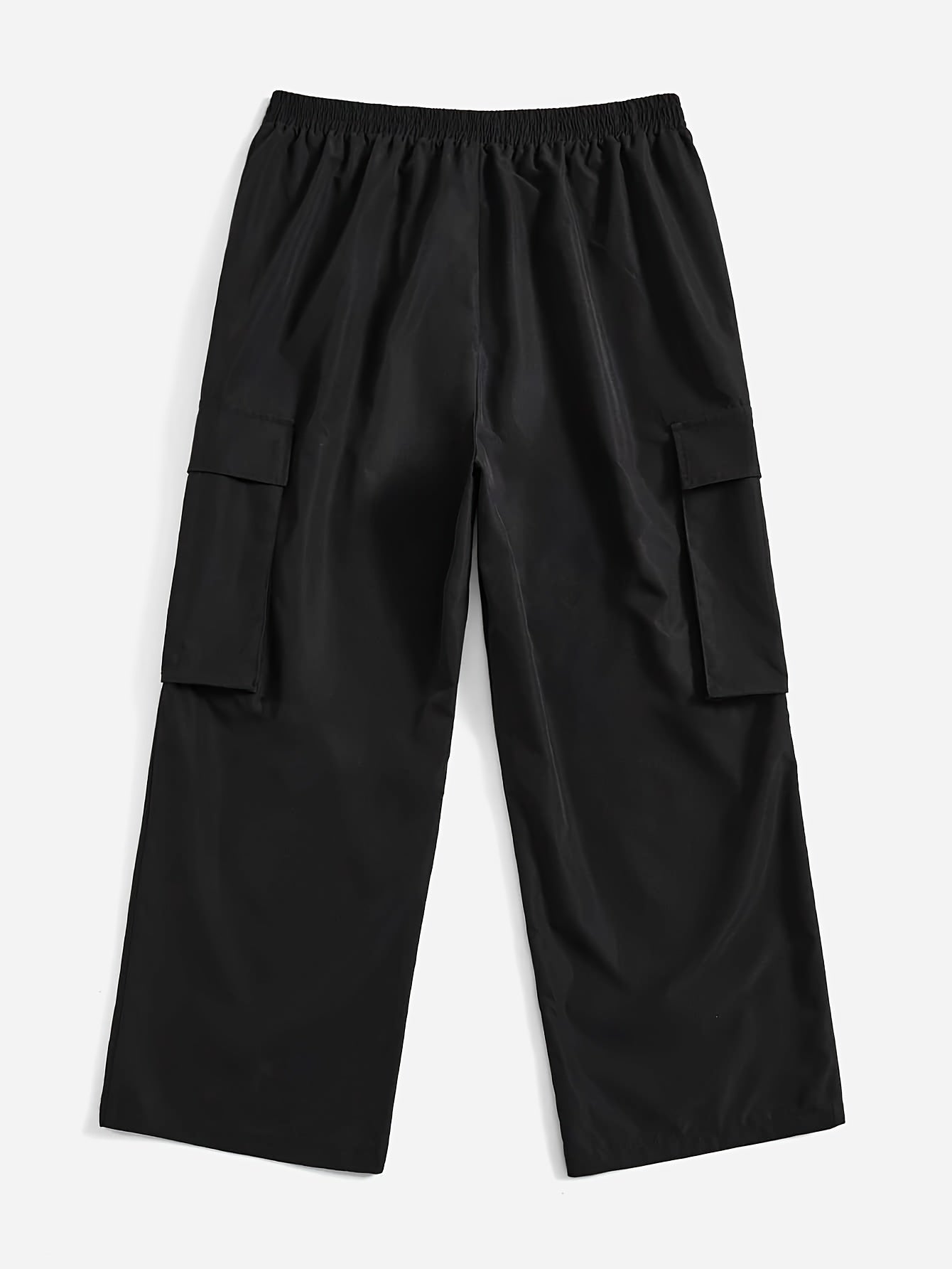  Wide Leg Cargo Trousers With Pockets