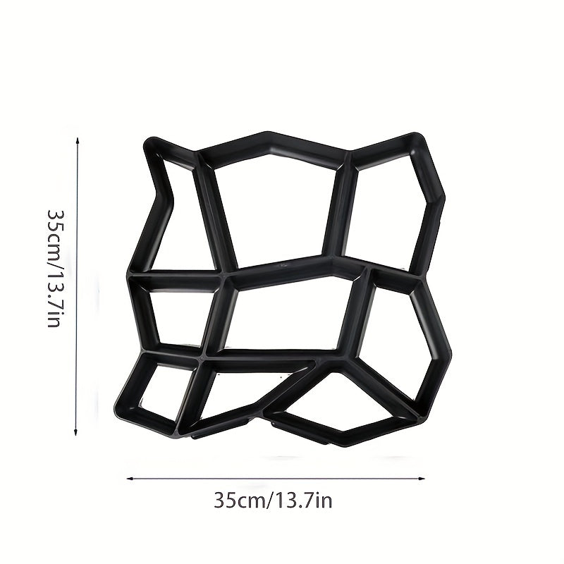 Garden Road Concrete Mold - Brick Stone Road Mold G Model