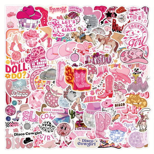 110 Vinyl Stickers Mixed Cartoon Decals for Laptop Water Bottle Luggage Fridge